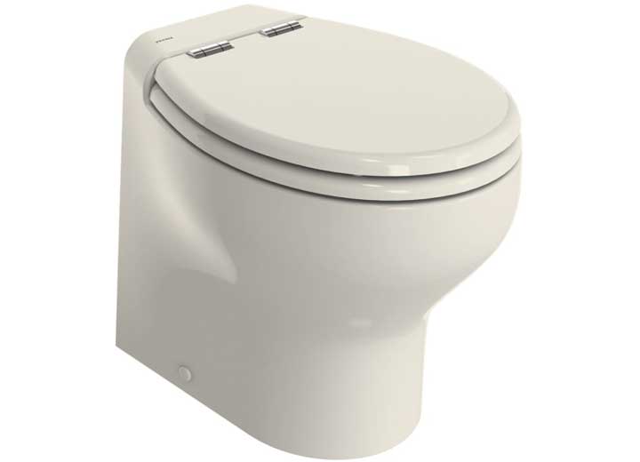 Thetford Tecma Silence Plus 2 G 12V High Profile Built-in Toilet with Wall Switch - Bone - Imex RV And Auto Parts