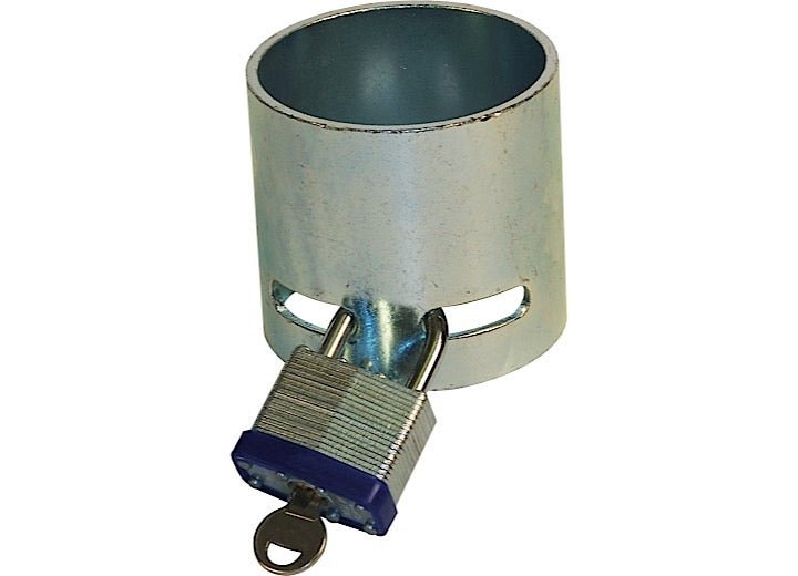 Ultra Fab Products Inc 48-979008 5th Wheel Locking Cup in Silver - Imex RV And Auto Parts