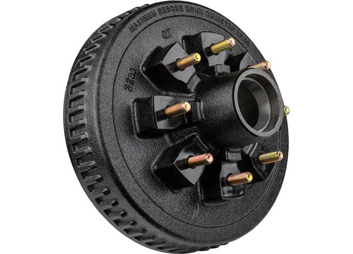 Ultra Fab Products Inc Hub/Drum Model 48-979502 – 8 x 6.5 Inches with 1/2 Inch Inlet and 12 Inch Brakes - Imex RV And Auto Parts