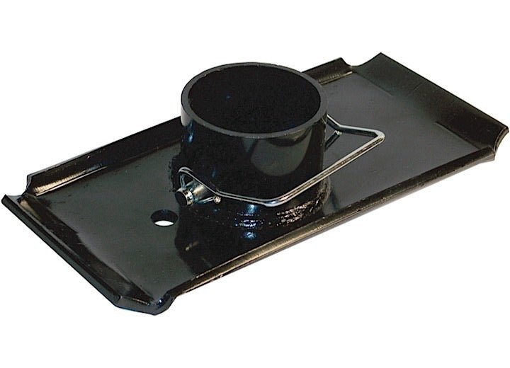 Ultra Fab Products Inc Manual Tongue Jack Footpad for 2-1/4 Inch Model - Black - Imex RV And Auto Parts