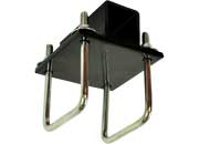 Ultra Fab Products Inc Rv Bumper Receiver Adapter Black - 35-946401 - Imex RV And Auto Parts