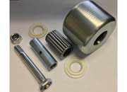 Ultra Fab Products Inc Ultra Jumbo Steel Roller 2.5 in W x 3 in D Silver (Part Number 48-979023) - Imex RV And Auto Parts