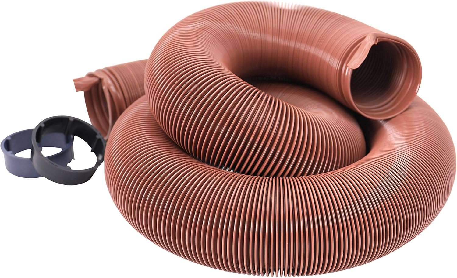 Valterra D04 - 0040 EZ Flush 20' Bronze Heavy Duty Drain Hose - Imex RV And Auto Parts