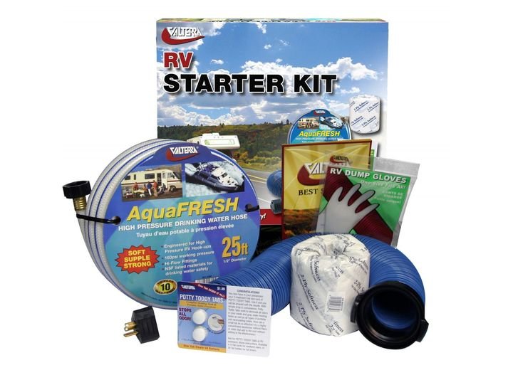 Valterra Standard Starter Kit with Potty Toddy - K88104 - Imex RV And Auto Parts
