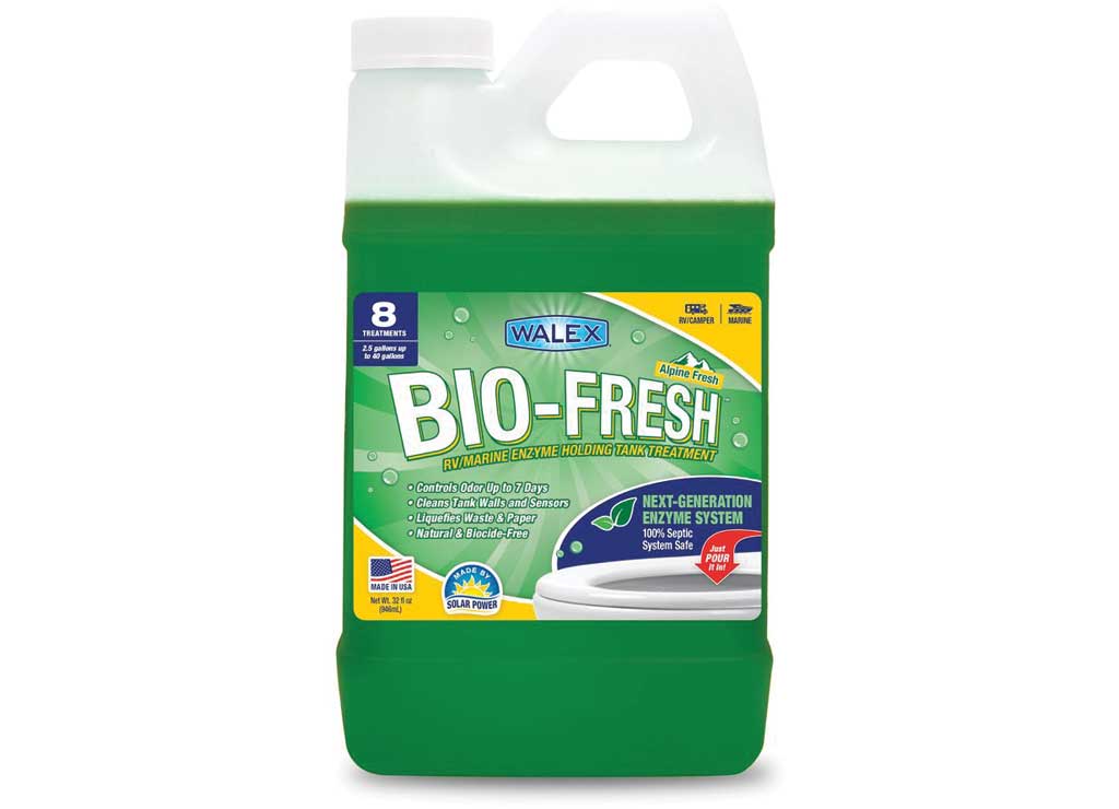 Walex Biofresh Enzyme RV and Marine Liquid Holding Tank Deodorizer and Digester - 32 Oz Alpine Fresh