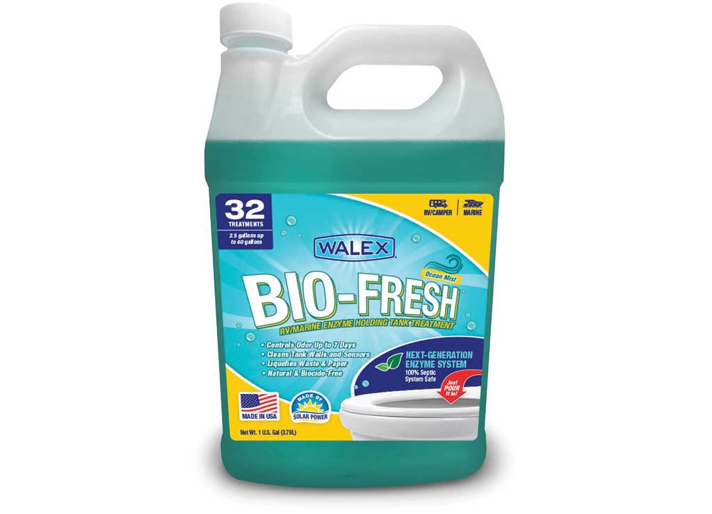 Walex Biofresh Enzyme RV & Marine Liquid Holding Tank Deodorizer and Digester - 1 Gallon Ocean Mist