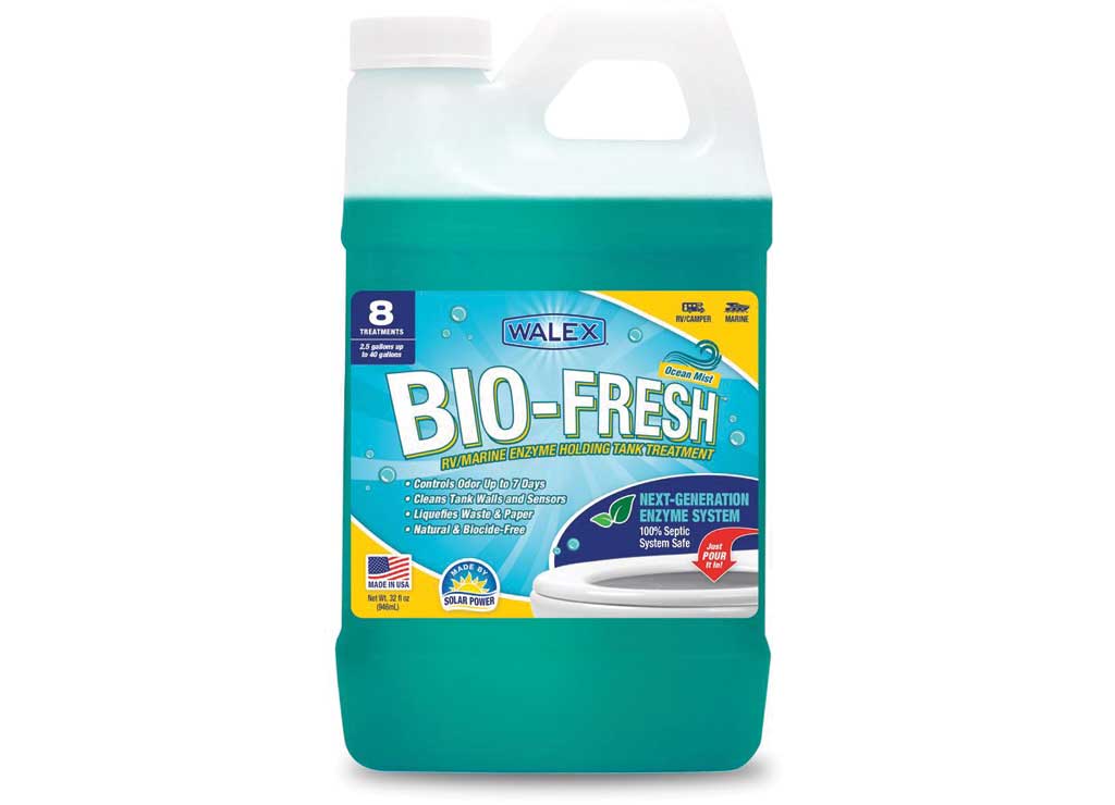 Walex Biofresh Enzyme RV and Marine Liquid Holding Tank Deodorizer and Digester - 32 Oz Ocean Mist