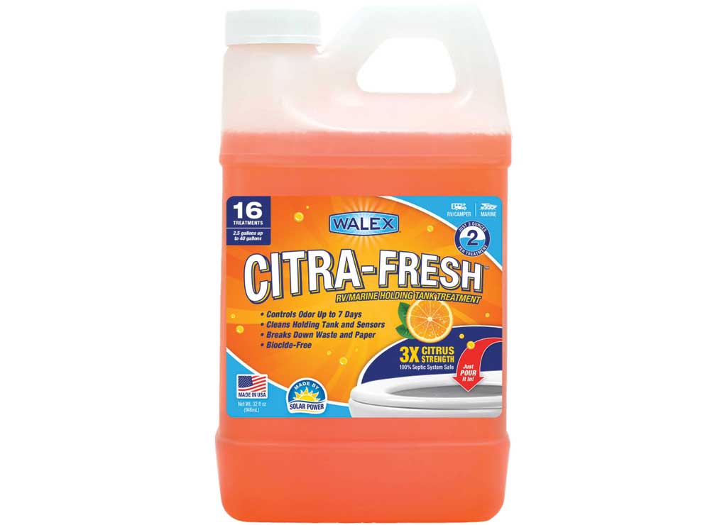 Walex Citrafresh RV and Marine Liquid Holding Tank Deodorizer - 32 oz Citrus Scent - Imex RV And Auto Parts