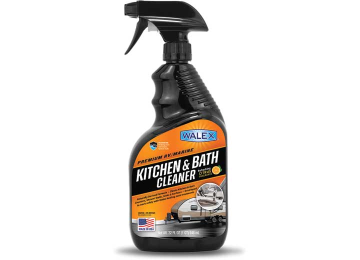 Walex Premium Natural Kitchen and Bath Cleaner 32 oz – Eco-Friendly All-Purpose Cleaner - Imex RV And Auto Parts