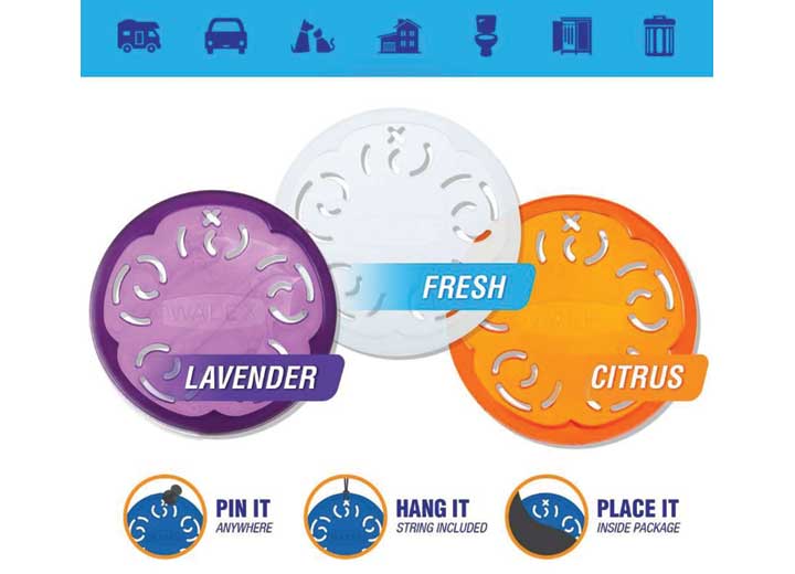 Walex Ovation Air Freshener Assorted 24-Pack - OVAASST