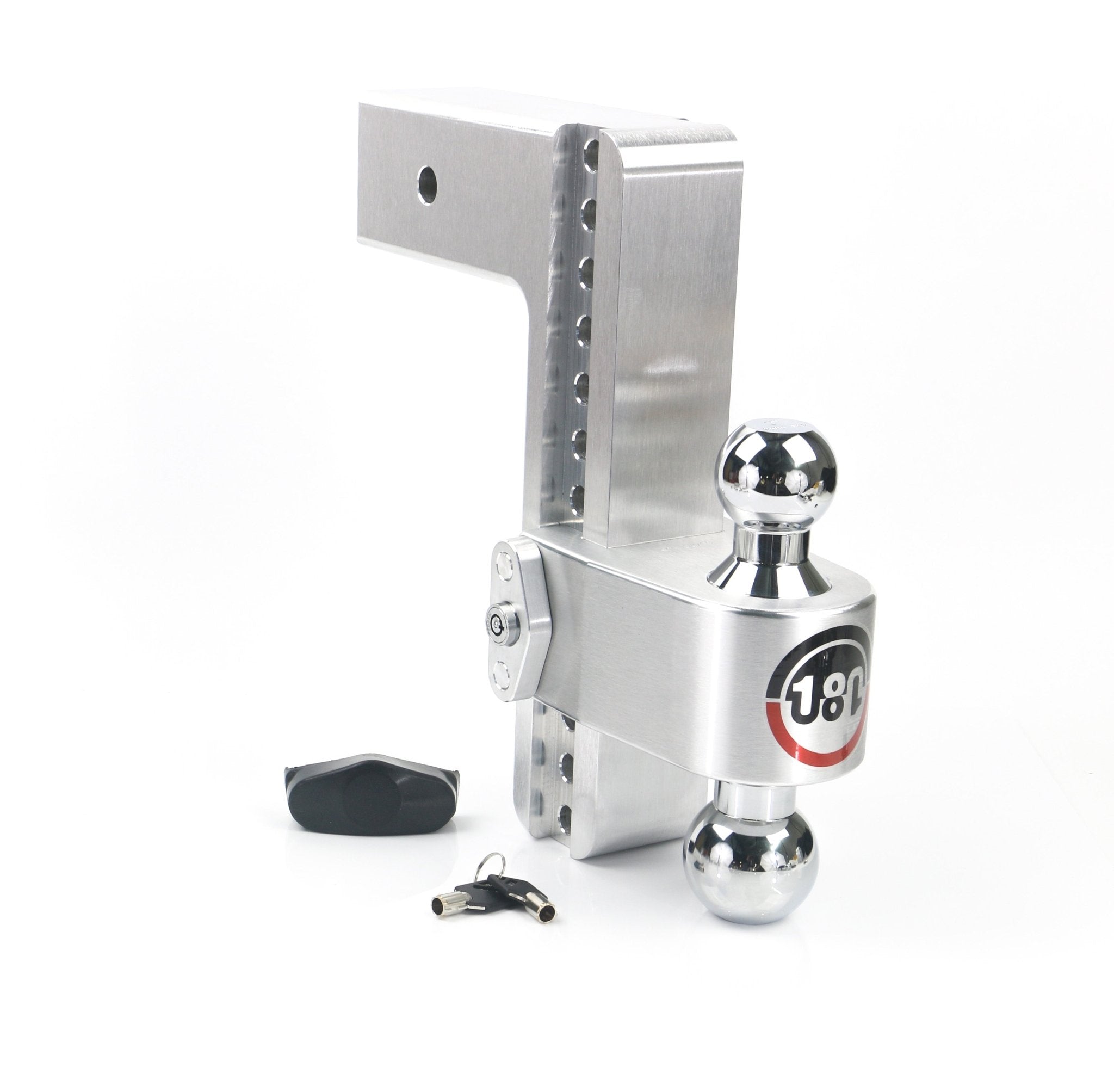 Weigh Safe 180 Hitch Chrome Ball 10-Inch Drop Hitch with 3-Inch Shank - Imex RV And Auto Parts