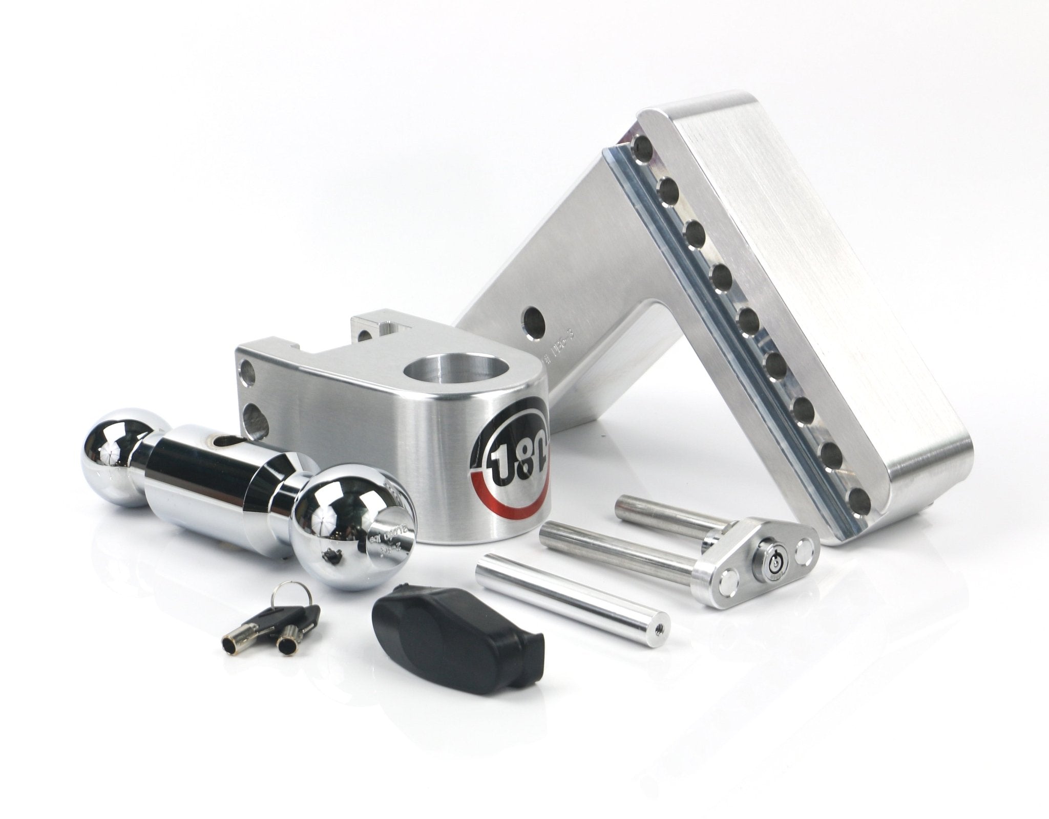 Weigh Safe 180 Hitch Chrome Ball 6" Drop Hitch with 3-Inch Shank - Imex RV And Auto Parts