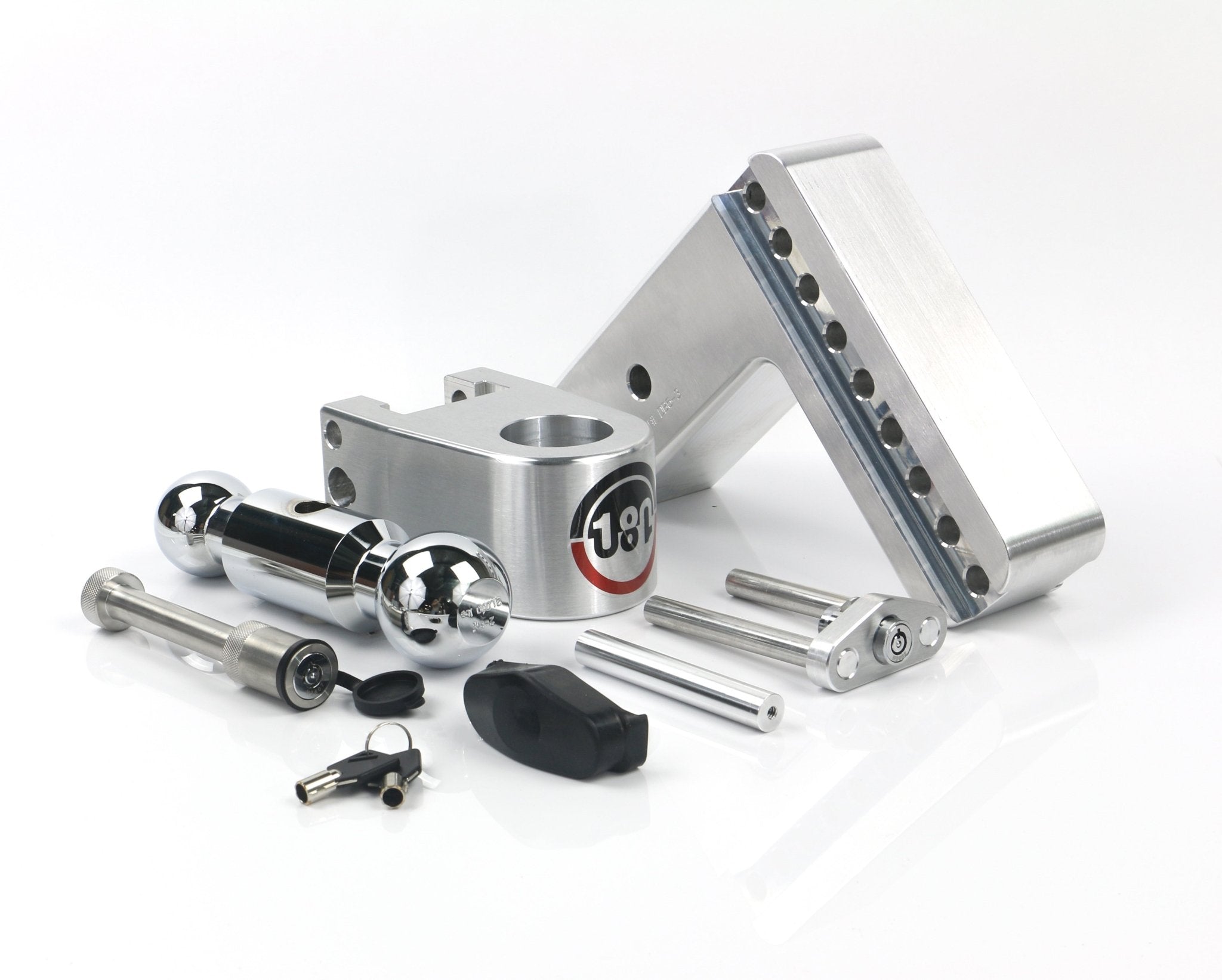 Weigh Safe 180 Hitch Chrome Ball with 6-Inch Drop and 3-Inch Shank for Receiver Mounts - Imex RV And Auto Parts
