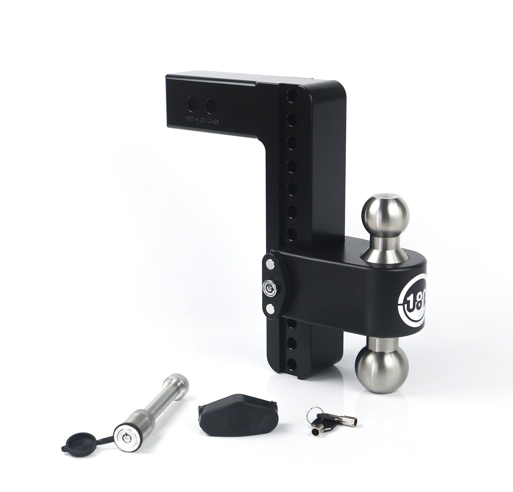 Weigh Safe 180 Hitch SS 10-Inch Drop Hitch with 2.5-Inch Shank and Keyed Alike WS05 - Imex RV And Auto Parts