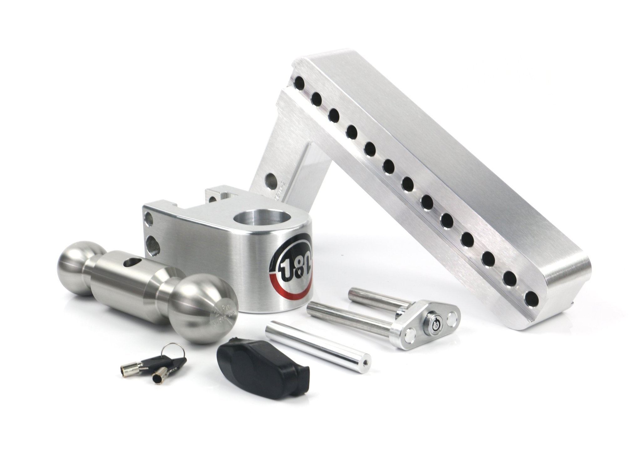 Weigh Safe 180 Hitch Stainless Steel 10-Inch Drop Hitch with 2-Inch Shank - Imex RV And Auto Parts