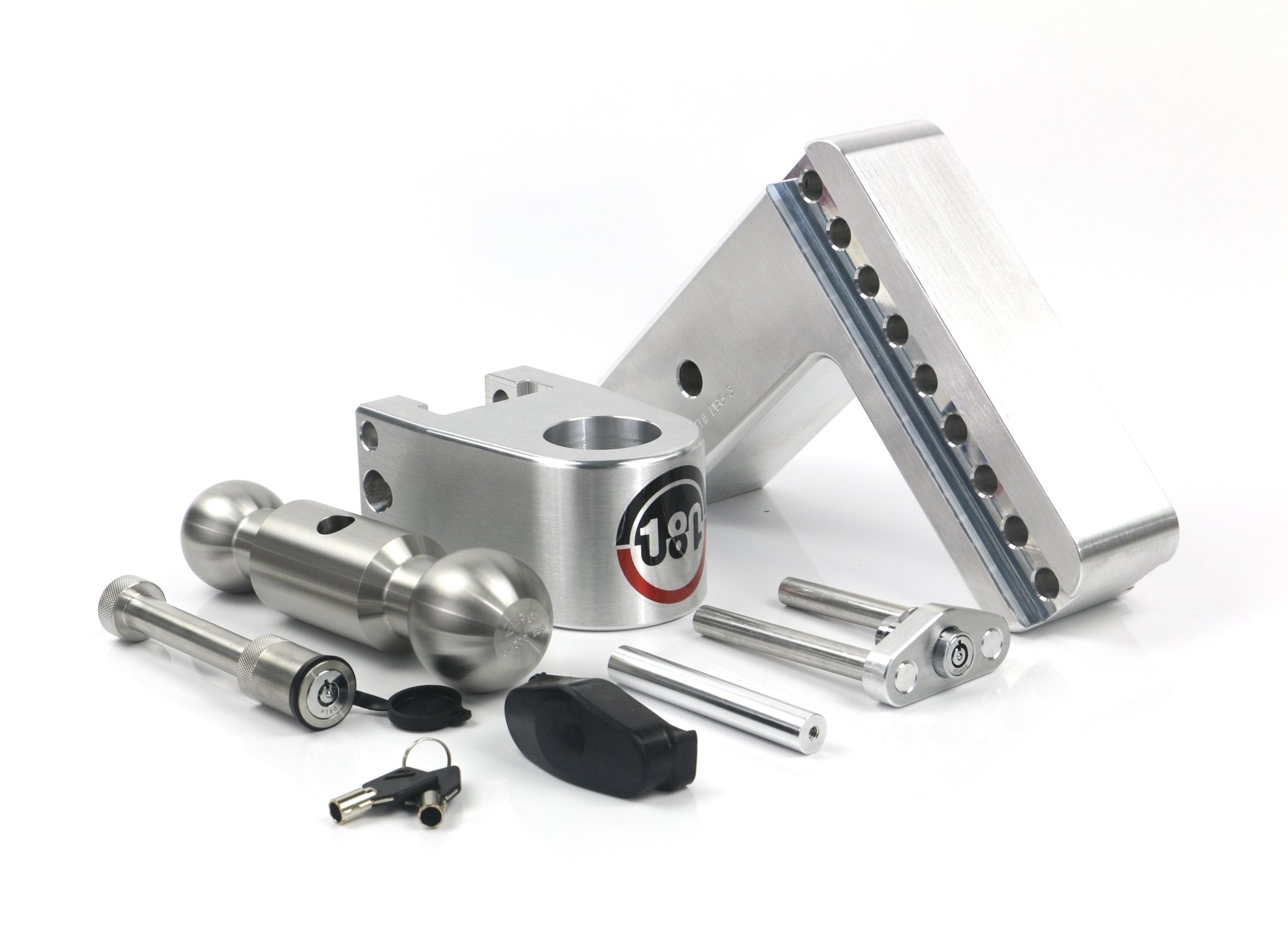 Weigh Safe 180 Hitch Stainless Steel Ball 6-Inch Drop with 3-Inch Shank – Adjustable Aluminum Towing Solution - Imex RV And Auto Parts