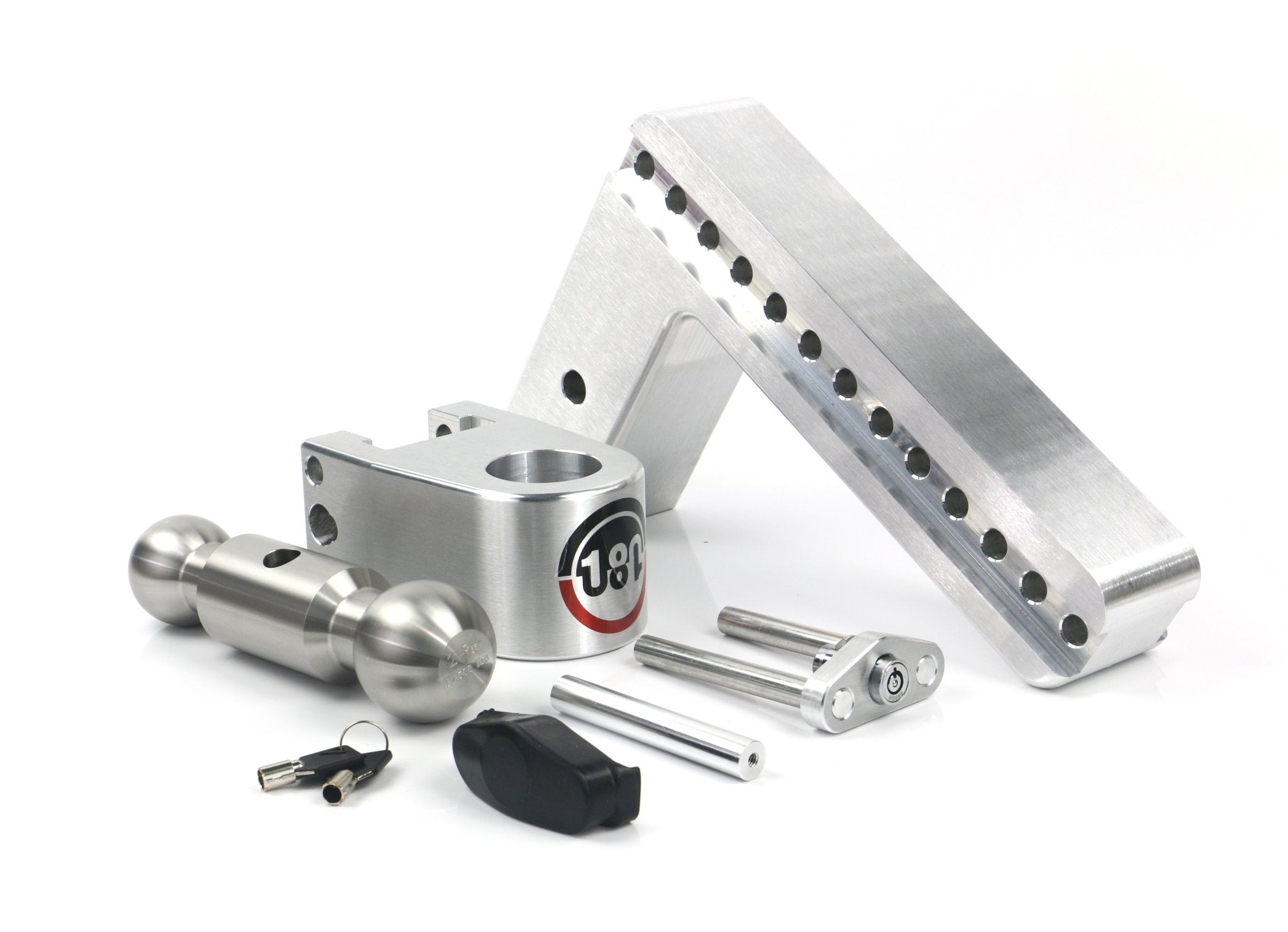 Weigh Safe 180 Hitch Stainless Steel Drop Hitch with 10-Inch Drop and 3-Inch Shank - Imex RV And Auto Parts