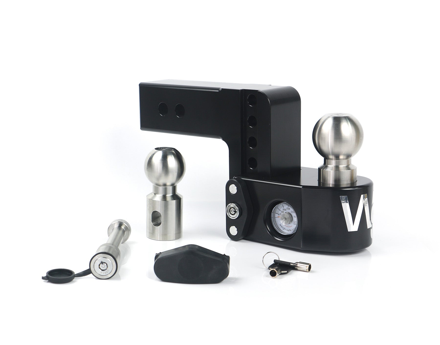 Weigh Safe Cerakoted 4-Inch Drop Hitch with 2.5-Inch Shank and Keyed Alike WS05 by Weigh Safe - Imex RV And Auto Parts