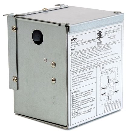 WFCO T - 30 30 Amp Shore and Generator Automatic Transfer Switch - Imex RV And Auto Parts