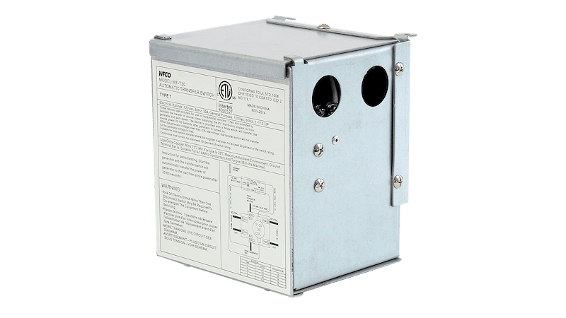 WFCO T - 30 30 Amp Shore and Generator Automatic Transfer Switch - Imex RV And Auto Parts