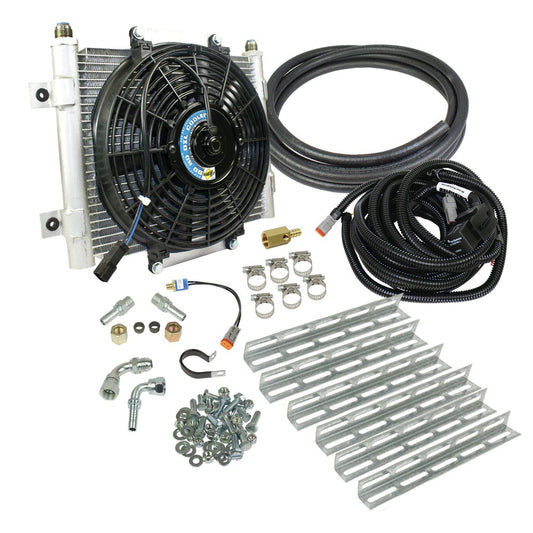 Xtruded Trans Oil Cooler - 5/8 Inch Cooler Lines - Automatic Transmission Oil Cooler