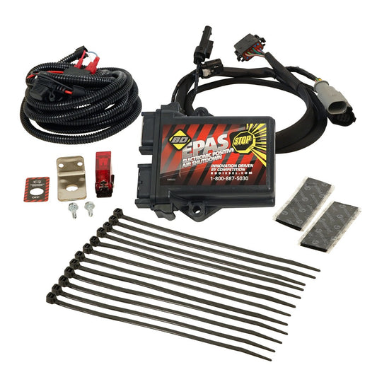 BD Diesel E-PAS POSITIVE AIR SHUT-OFF RAM 2500/3500/4500/5500 6.7L CUMMINS 25+ - 1036766 - Air Intake Shutdown