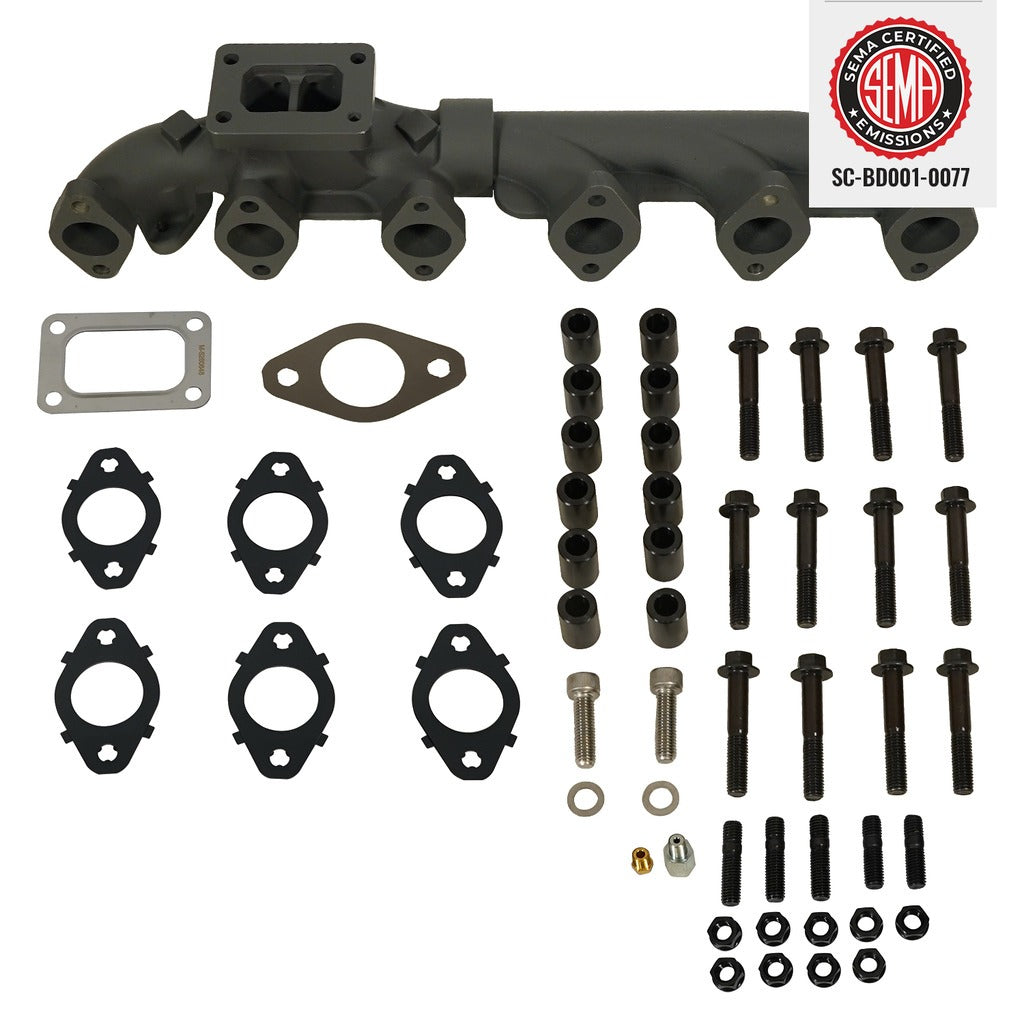 BD Diesel BD EXHAUST MANIFOLD KIT RAM 3500/4500/5500 CAB&CHASSIS 6.7L CUMMINS 2013-2018 - 1046068 - Exhaust Manifold