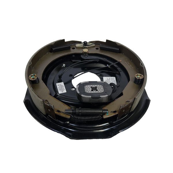 12" X 2" LH Electric Brake Assembly AXT - B12E - 21 - Imex RV And Auto Parts