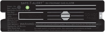 Safe-T-Alert 30-441-P-BL Classic Propane/LP Gas Alarm - 12V, 30 Series Surface Mount, Black