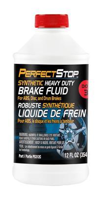 Perfect Stop DOT3 Brake Fluid - 12 oz - Imex RV And Auto Parts