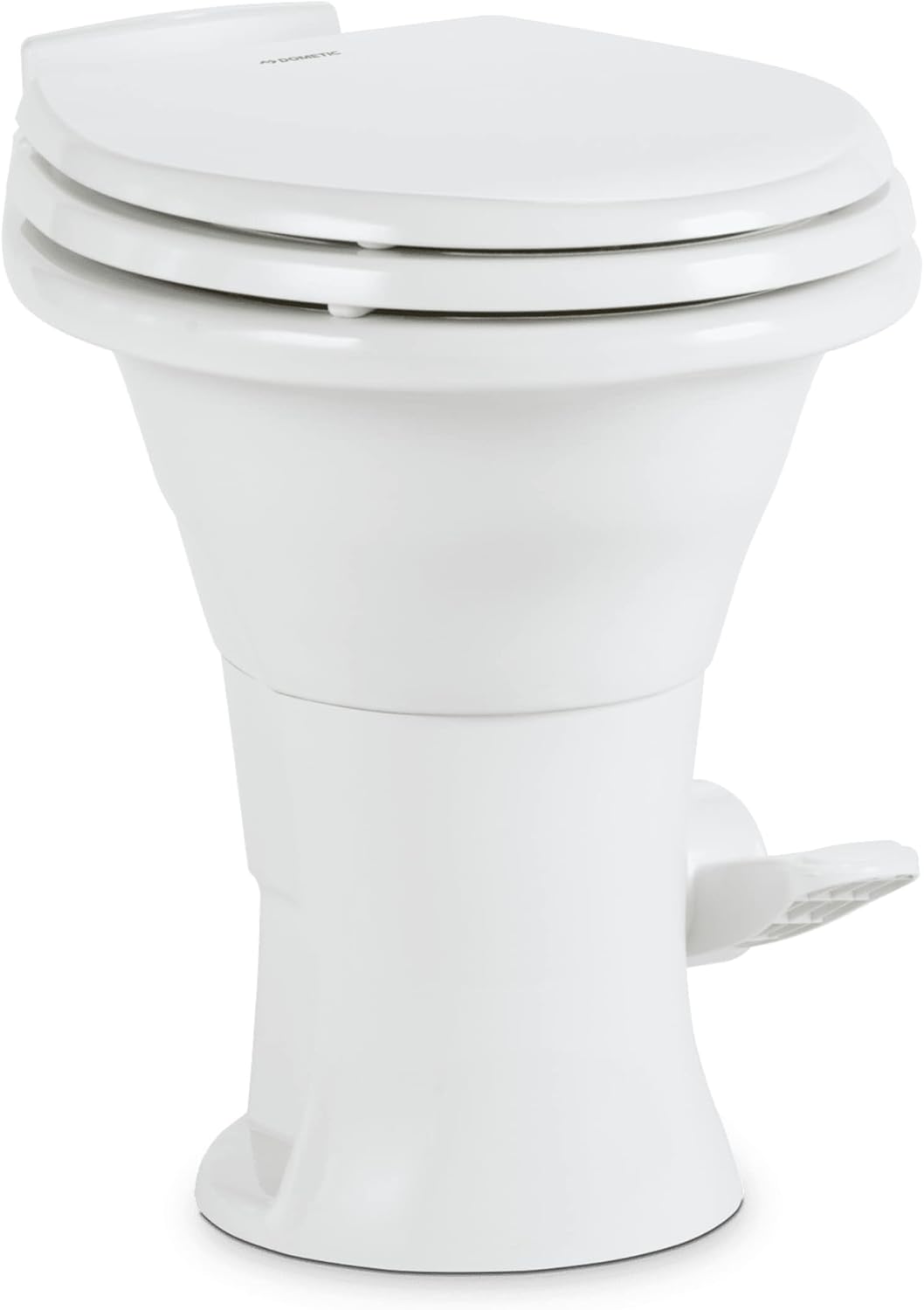 Dometic 302310081 310 Series Gravity-Flush Toilet - White, Standard