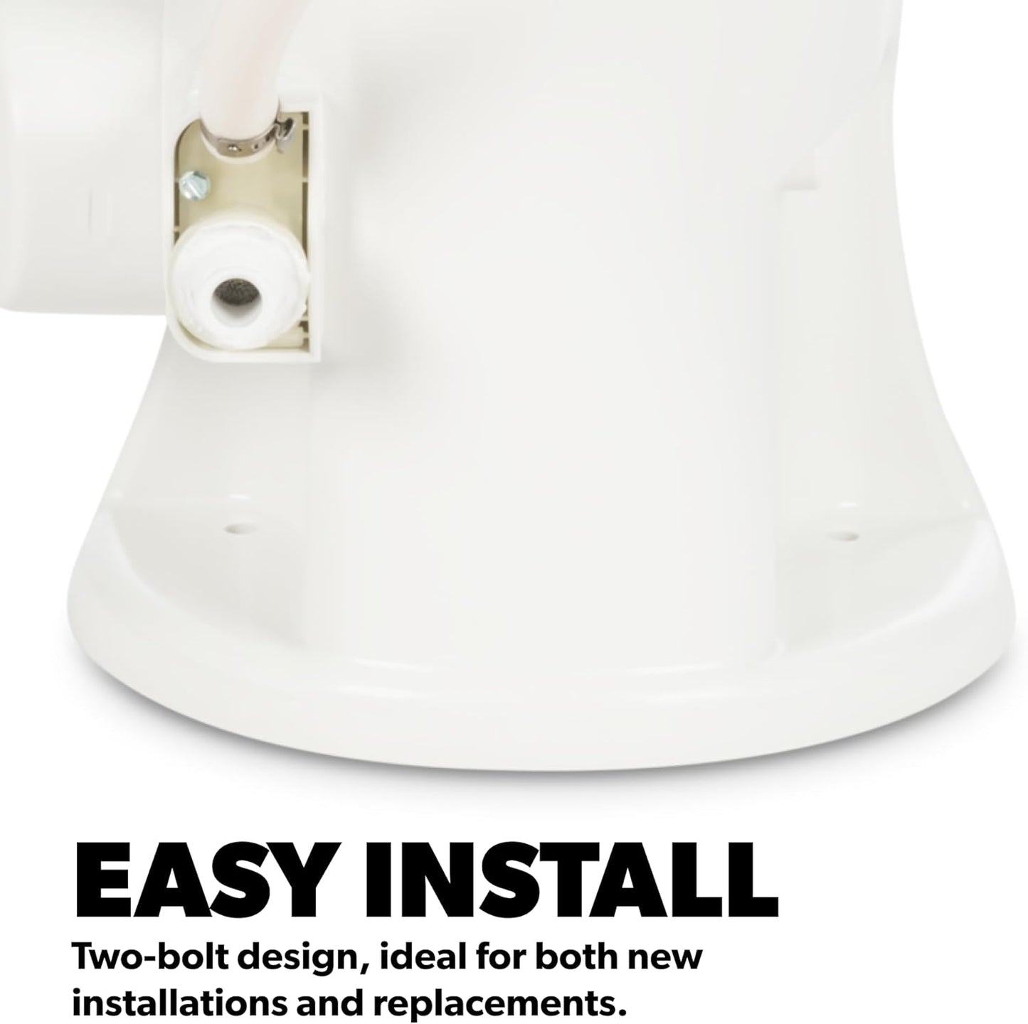 Dometic 302310081 310 Series Gravity-Flush Toilet - White, Standard