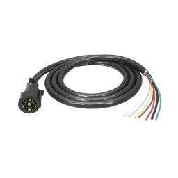 7 WAY TRAILER END & CABLE - 8' - Imex RV And Auto Parts