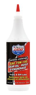 Sae 75w-140 synthetic gear oil - Imex RV And Auto Parts