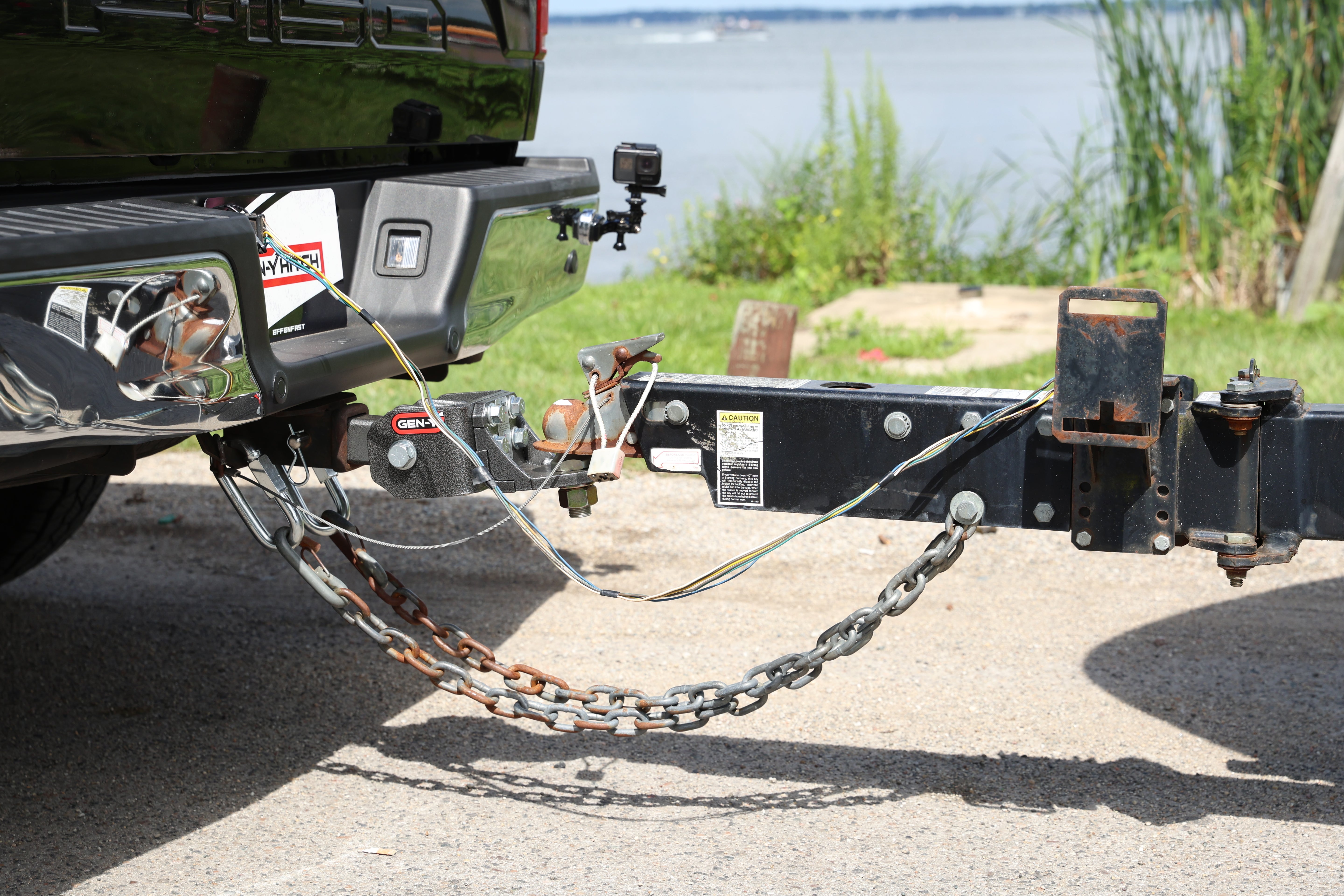 GEN-Y Hitch GH-12005 Ball Mount with 6-Inch Drop and 2-Inch Shank Size