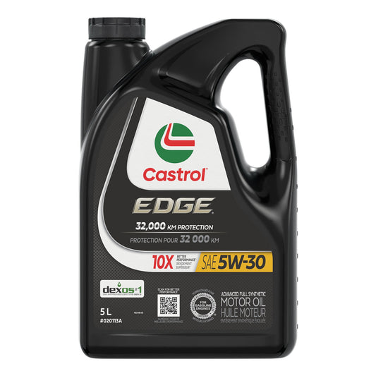 Castrol EDGE with patented Fluid TITANIUM transforms its physical structure to be stronger under pressure, keeping metal components apart and reducing friction for maximum engine performance when you need it most.