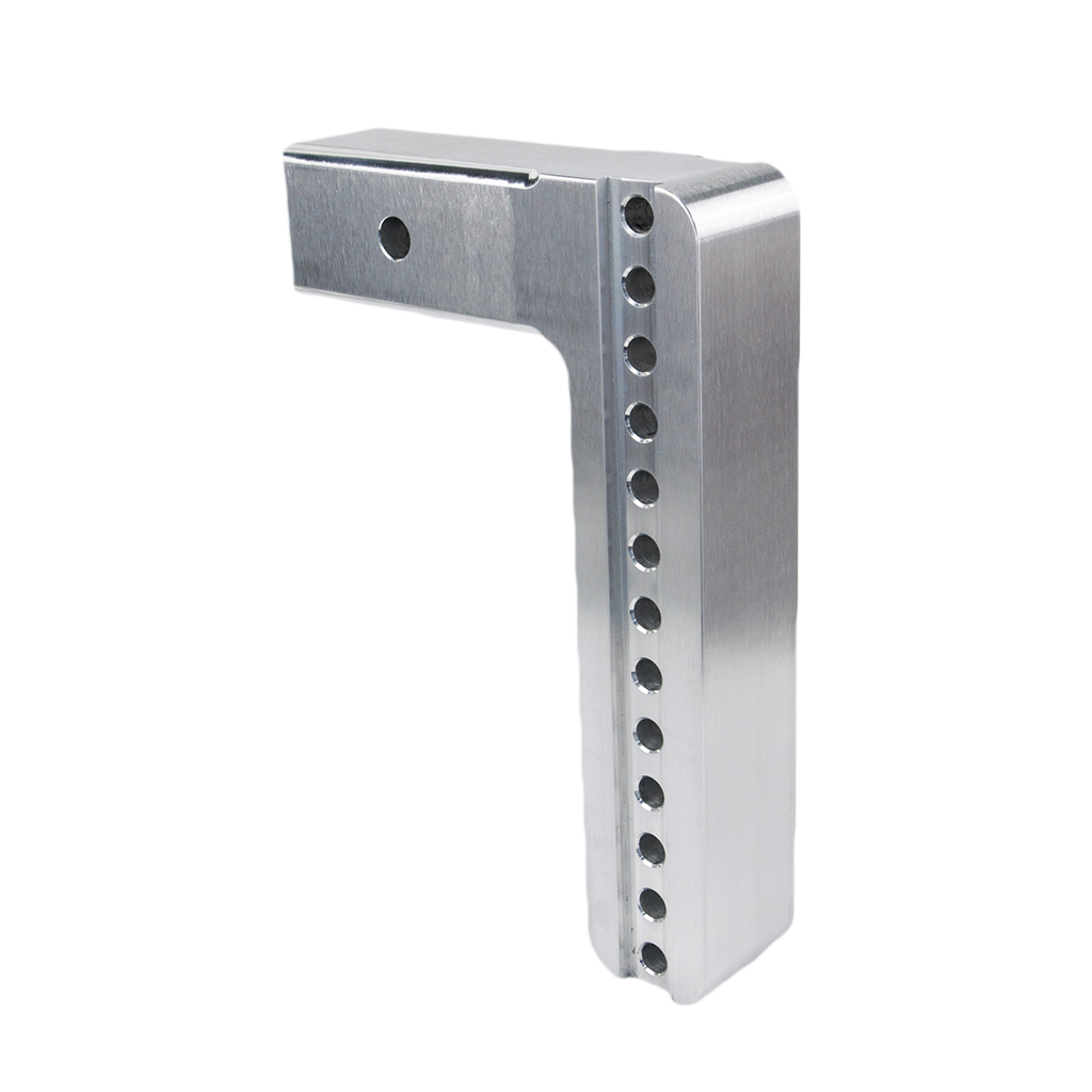 Weigh Safe Aluminum Drop Hitch with 10-Inch Drop and 2.5-Inch Shank - HDKJDB10-2.5