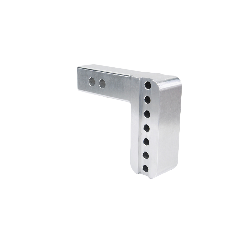 Weigh Safe Aluminum Draw Bar with 4-Inch Drop and 2-Inch Shank – Model HDKJDB4-2