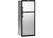 Dometic USA Americana Plus 2-Way Double Door Refrigerator with Thermostat Control - 8 Cu Ft, Black Metal Frame