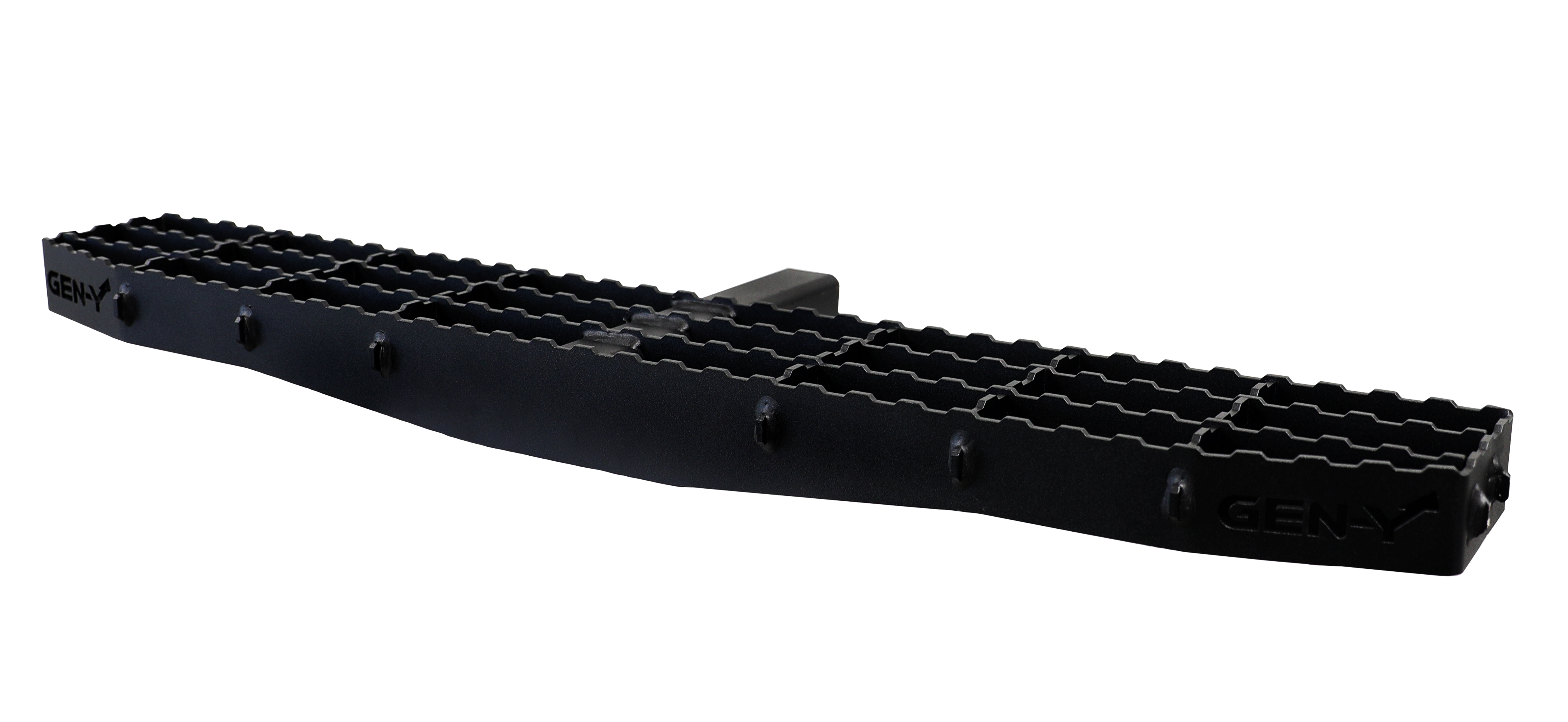 GEN-Y Hitch PHANTOM XL Steel Hitch Step with Serrated No Slip Surface, 2-Inch Shank