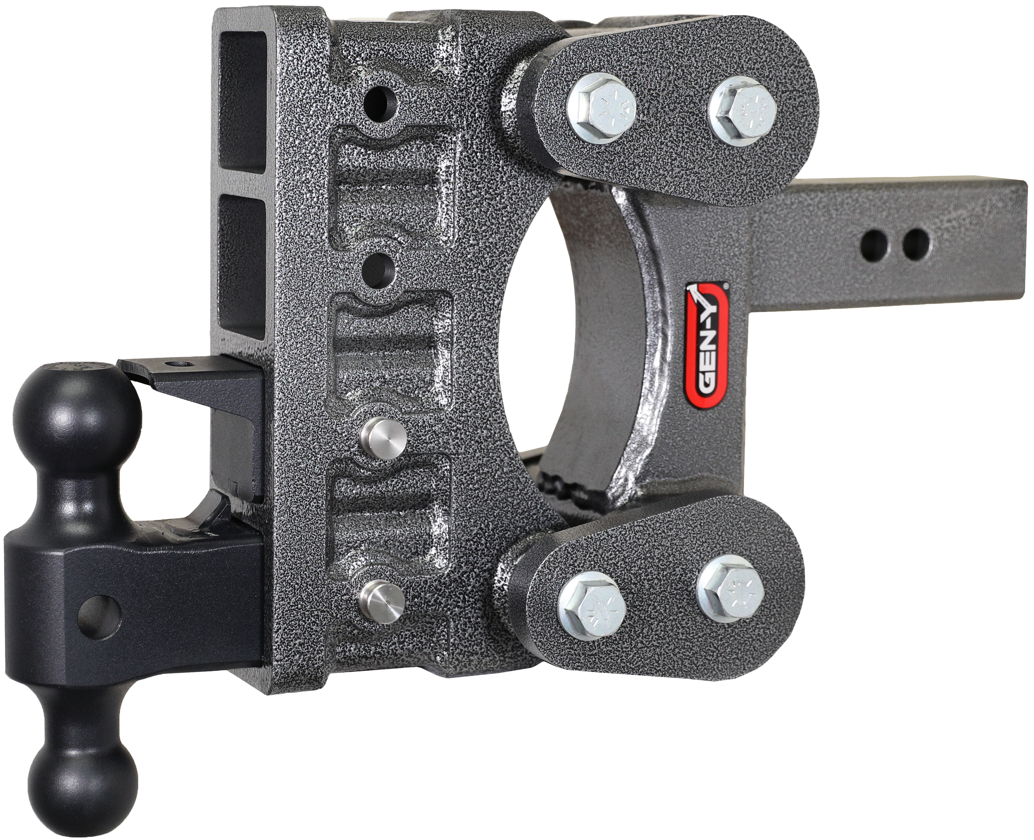 GEN-Y Hitch GH-1324 Drop Hitch for Heavy-Duty Towing – Adjustable Steel Towing Solution