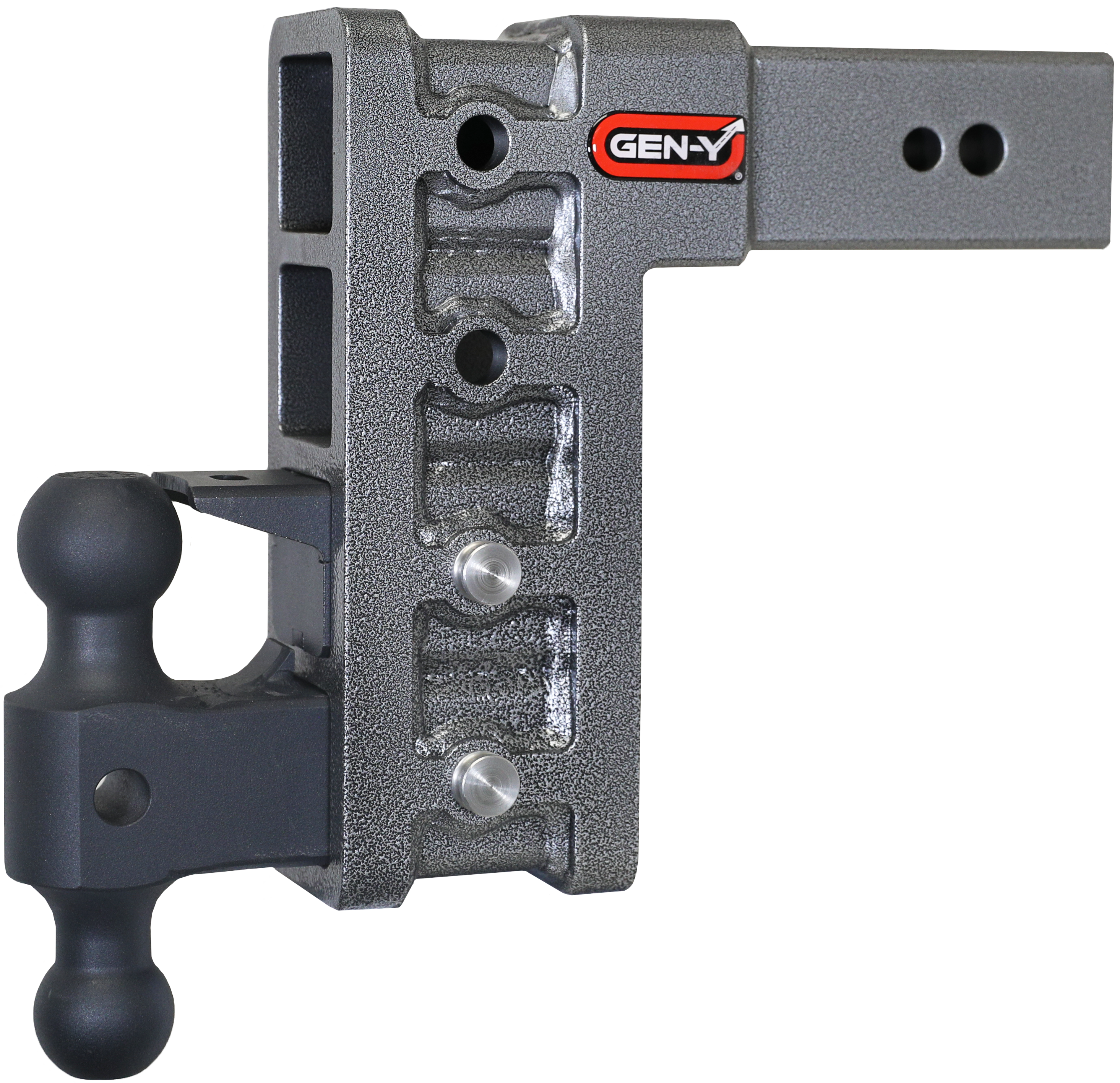 GEN-Y Hitch GH-1724 Mega-Duty Adjustable Drop Hitch – 10,000 to 32,000 lb Towing Capacity