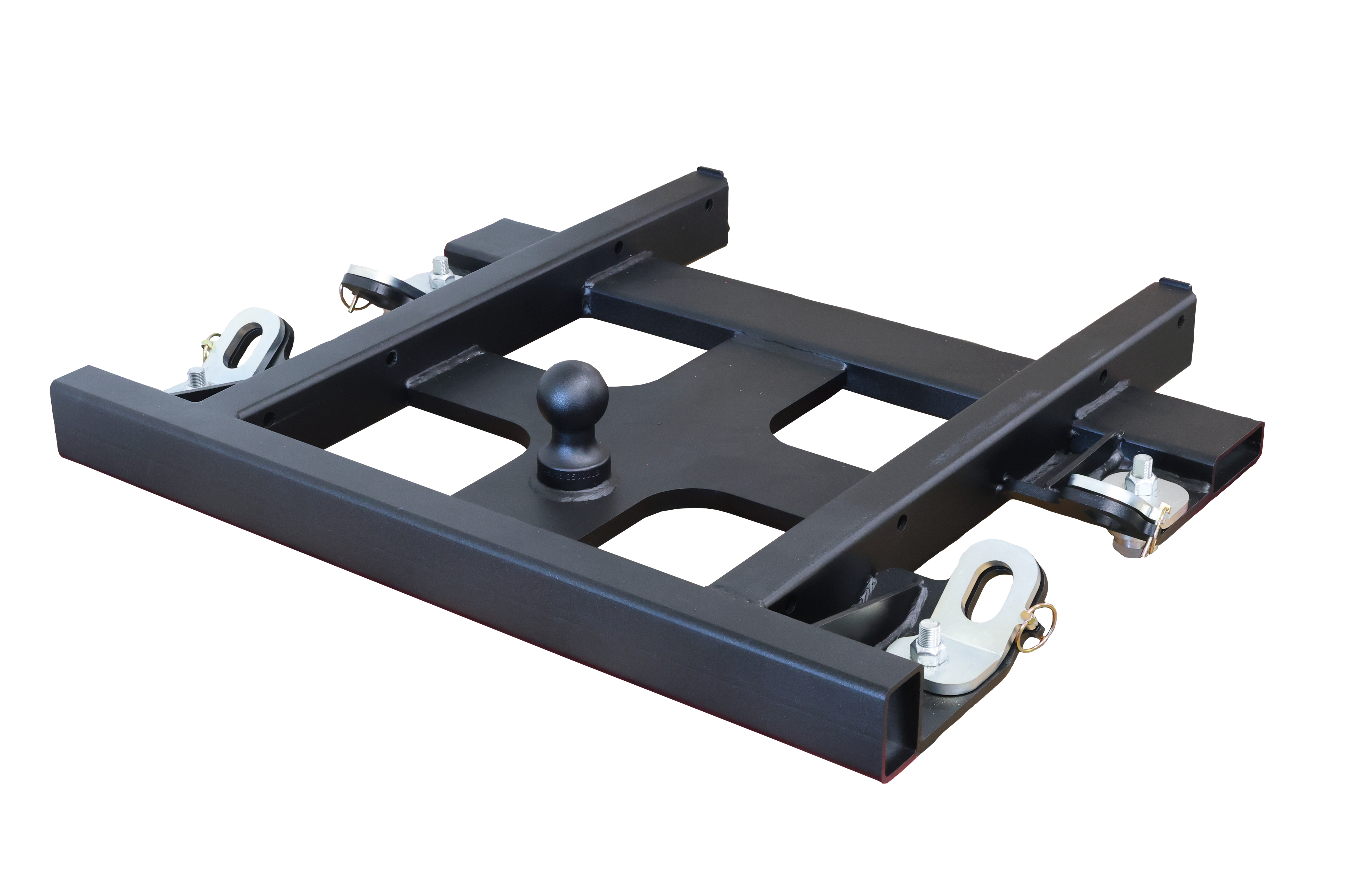 GEN-Y Hitch Advantage Combo Gooseneck Hitch - Heavy-Duty Steel with Easy Adjustment, Black Finish