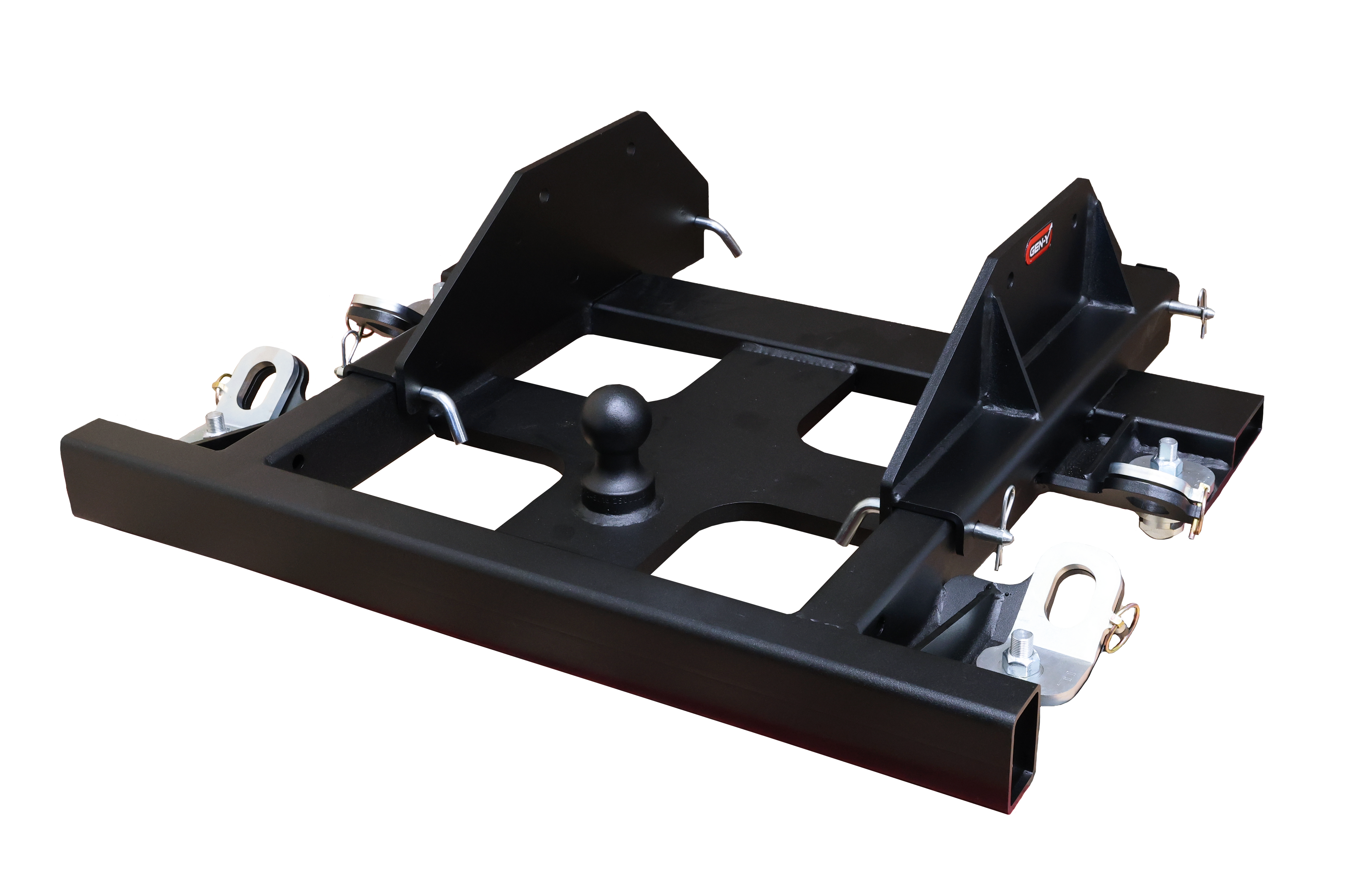 GEN-Y Hitch Advantage Combo Gooseneck Hitch with Heavy-Duty Steel Construction
