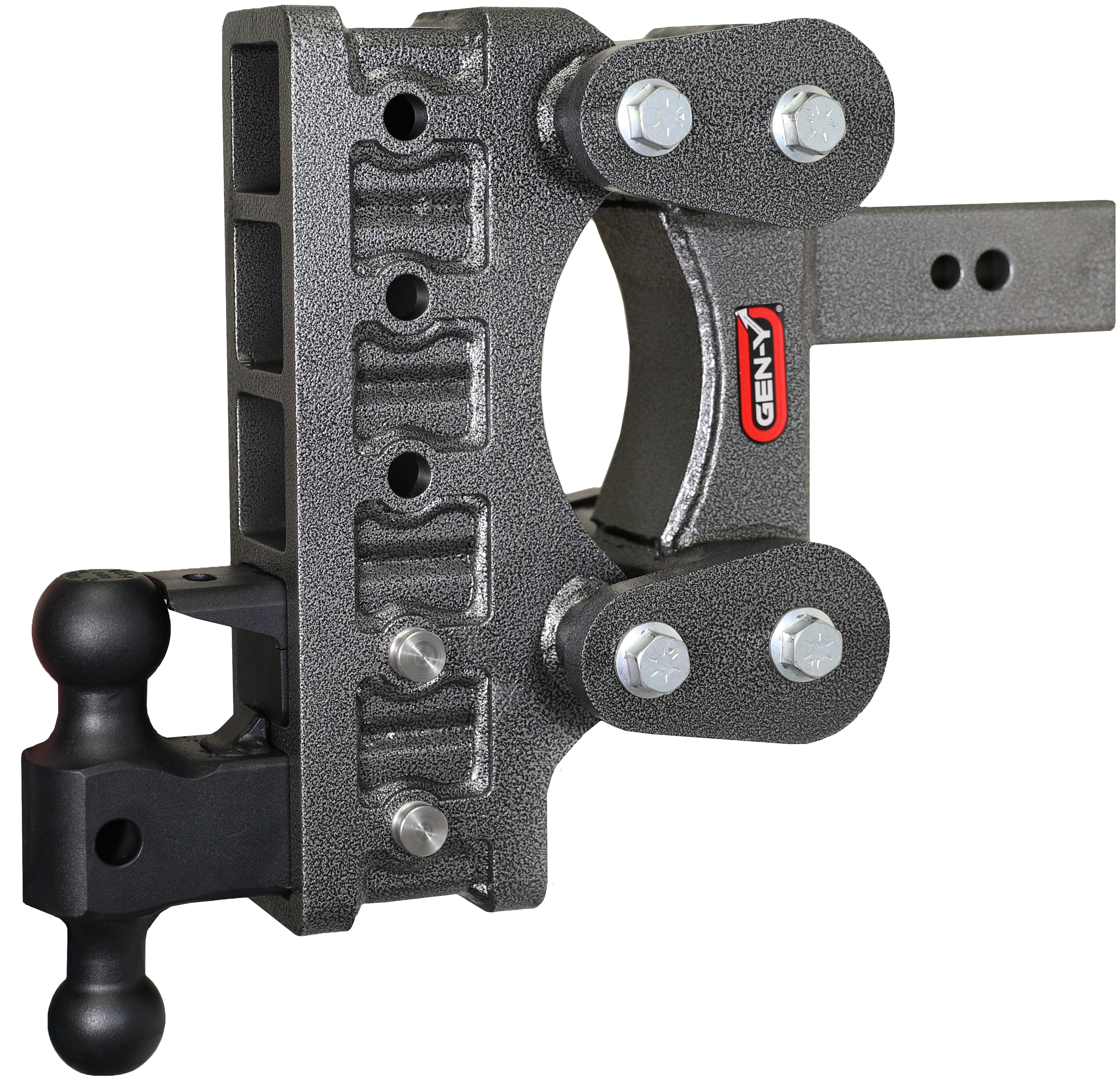 GEN-Y Hitch GH-2125 Drop Hitch with 32,000 lb Towing Capacity and Adjustable Drop for Heavy-Duty Trailers