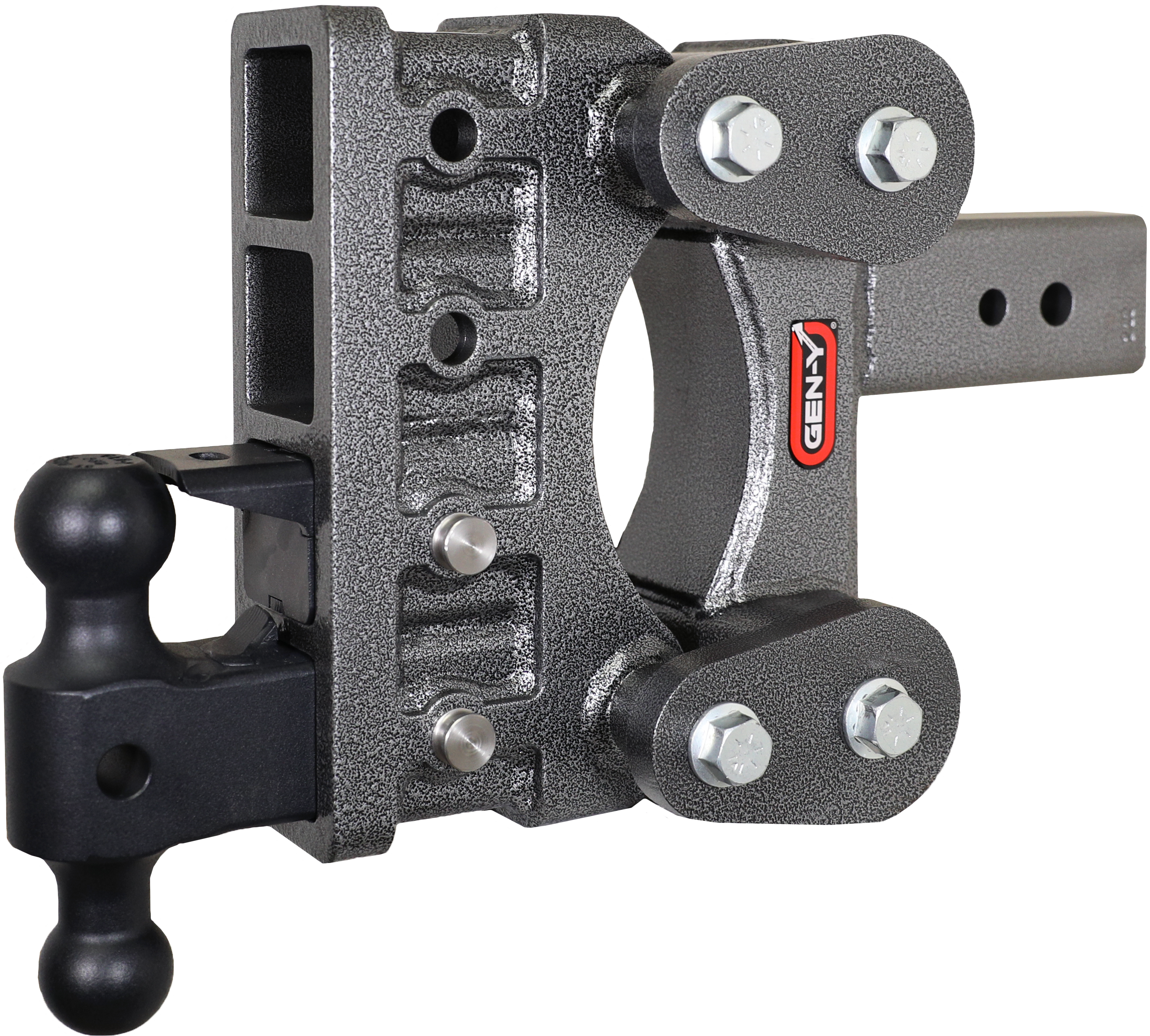 GEN-Y Hitch GH-2224 Drop Hitch with Adjustable Drop and Torsion-Flex Design for Heavy Duty Towing