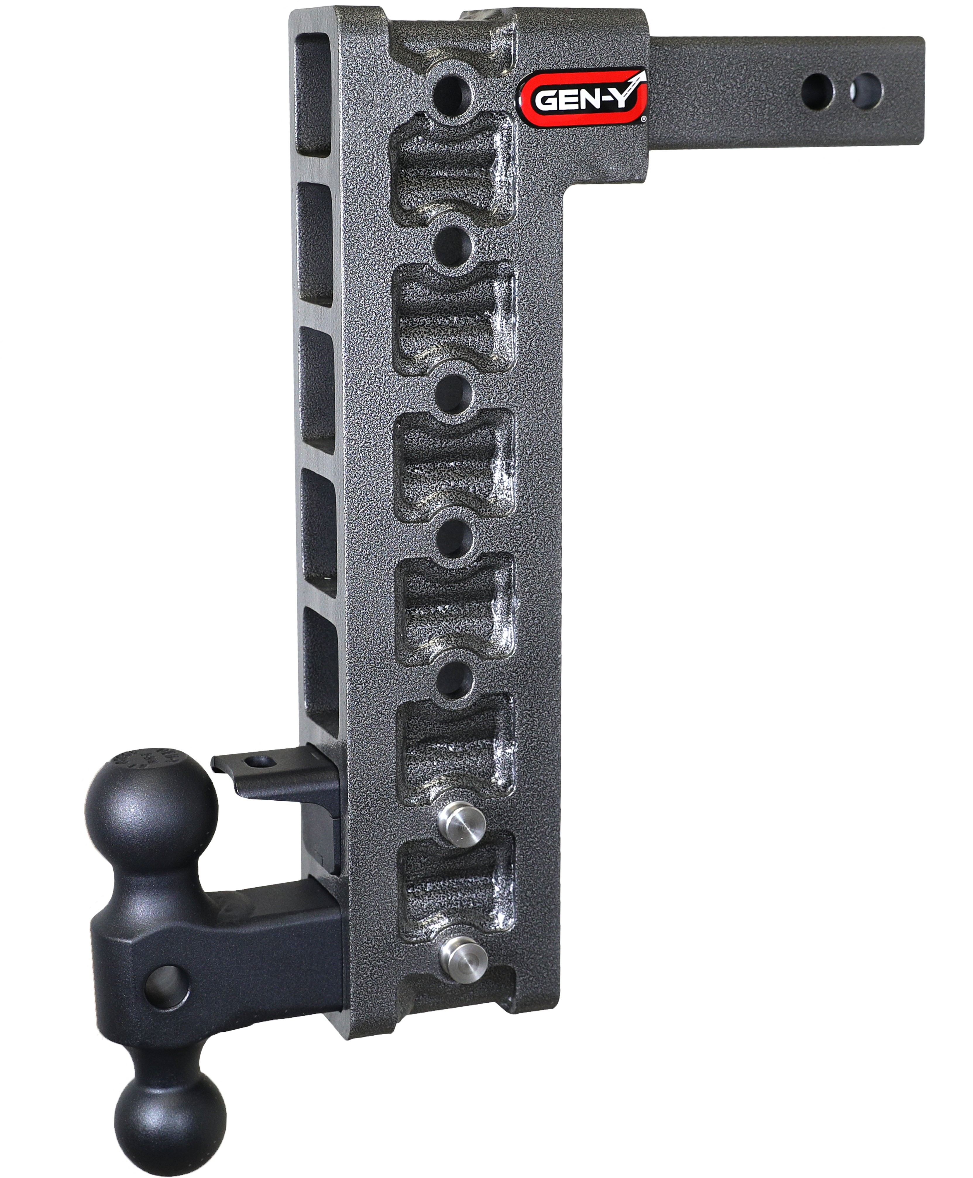 GEN-Y Hitch GH-327 Mega-Duty Adjustable Drop Hitch for Heavy-Duty Towing