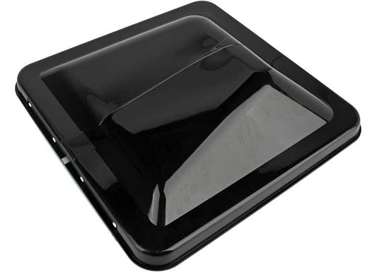 Roof Vent Lid; Replacement Easy Change Lid For Hengs/ Elixir Universal And Ventline Vents; Smoke; With Slide Bar