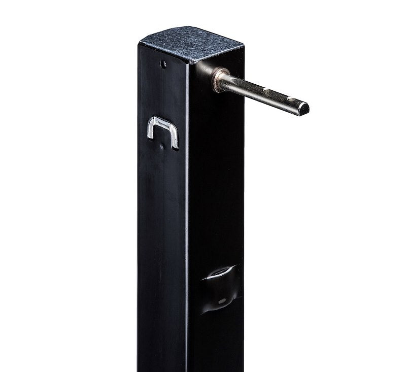 Trailer Landing Gear Leg; Replacement 29-1/2 Inch Lead Leg For Landing Gear; With Drop Leg And Cage Pin