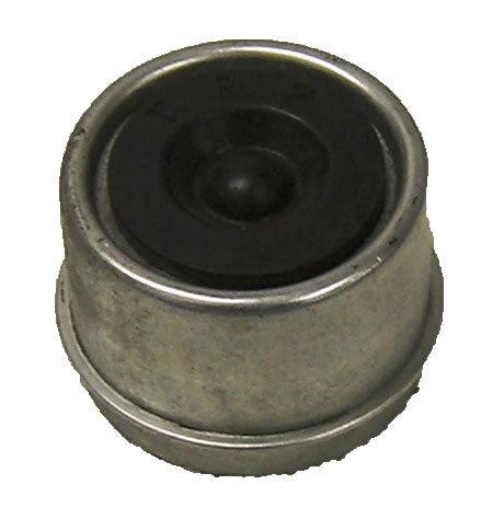 Trailer Wheel Bearing Dust Cap; For 2000 Pound And 3500 Pound Weight Capacity Axles; Lubed; With Rubber Plug; 2 Per Carton